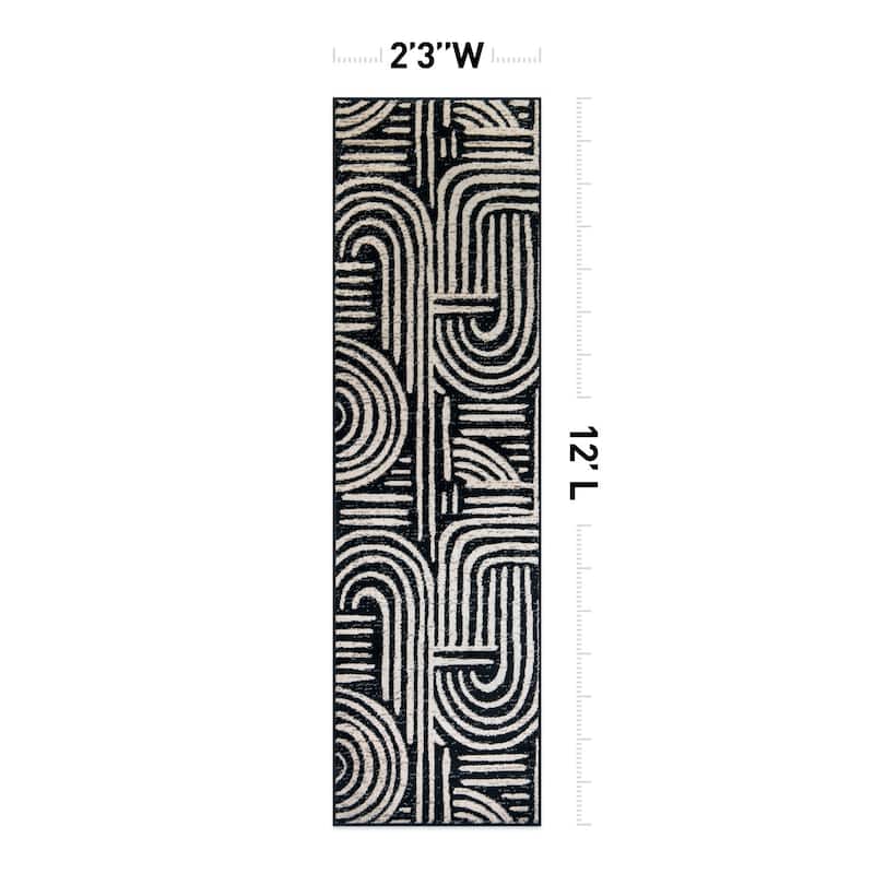 Transitional Bohemian Area Rug