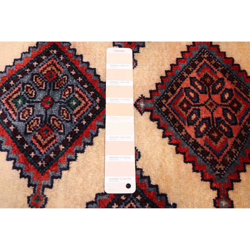 ECARPETGALLERY Hand-knotted Konya Anatolian Cream Wool Rug - 2'9 x 9'8