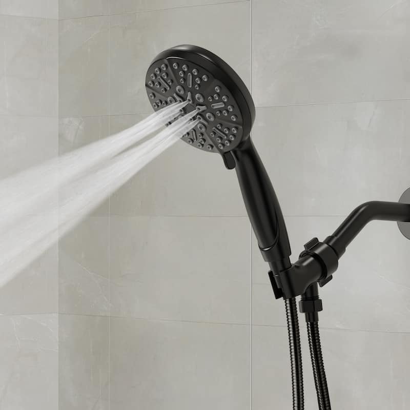 5 Spray Setting High Pressure Handheld Shower Head with Hose