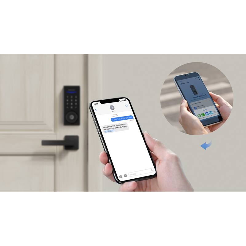 Philips Home Access 1000 Series Electronic Deadbolt with Handle Set