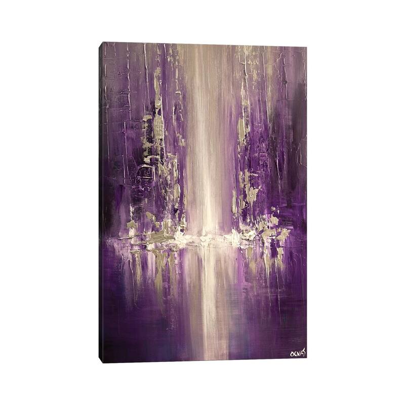 iCanvas "Purple Rain" by Osnat Tzadok Canvas Print