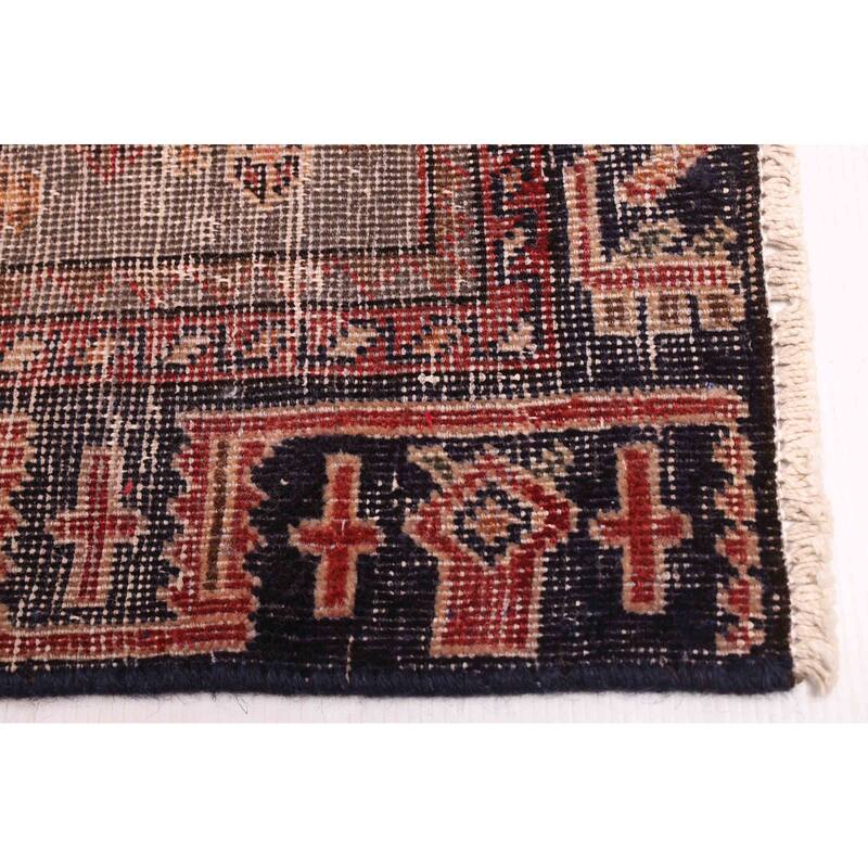 ECARPETGALLERY Hand-knotted Antalya Vintage Red Wool Rug - 4'9 x 7'10