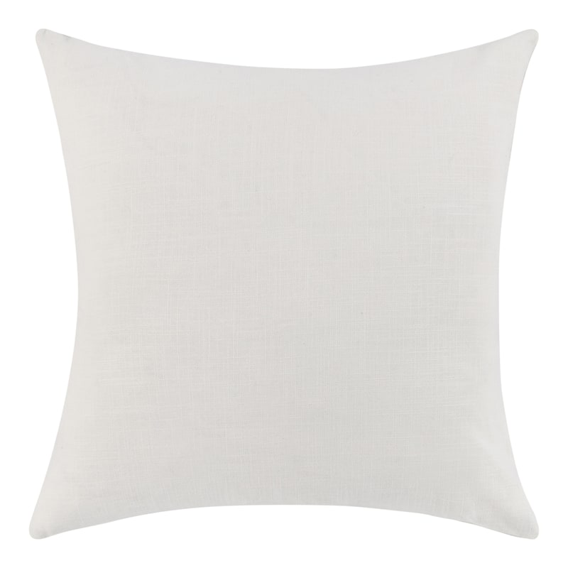 Villa by Classic Home Ralph Sangria Cotton Linen Throw Pillow