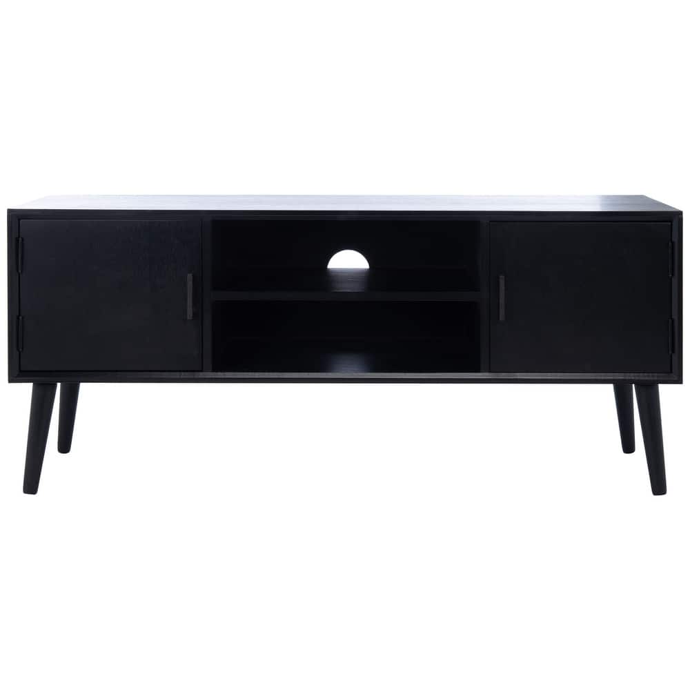 SAFAVIEH Maegan Mid-Century 47-inch Storage Media TV Stand - 47.3" W x 15.8" L x 20" H - 47Wx16Dx20H