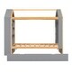 preview thumbnail 6 of 6, Twin Size House Platform Bed with Storage Shelves and Trundle