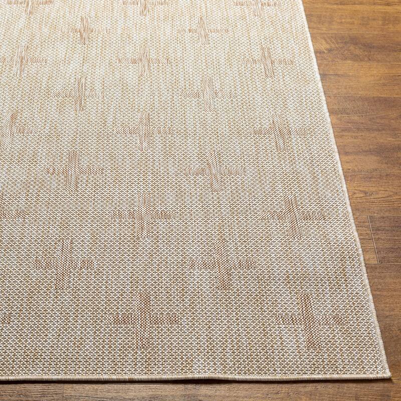 Livabliss Ainia Modern Geometric Indoor/ Outdoor Area Rug