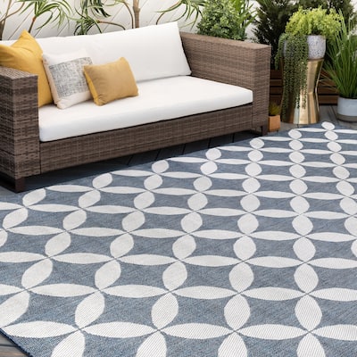 Vision Modern & Contemporary Geometric Indoor/Outdoor Area Rug