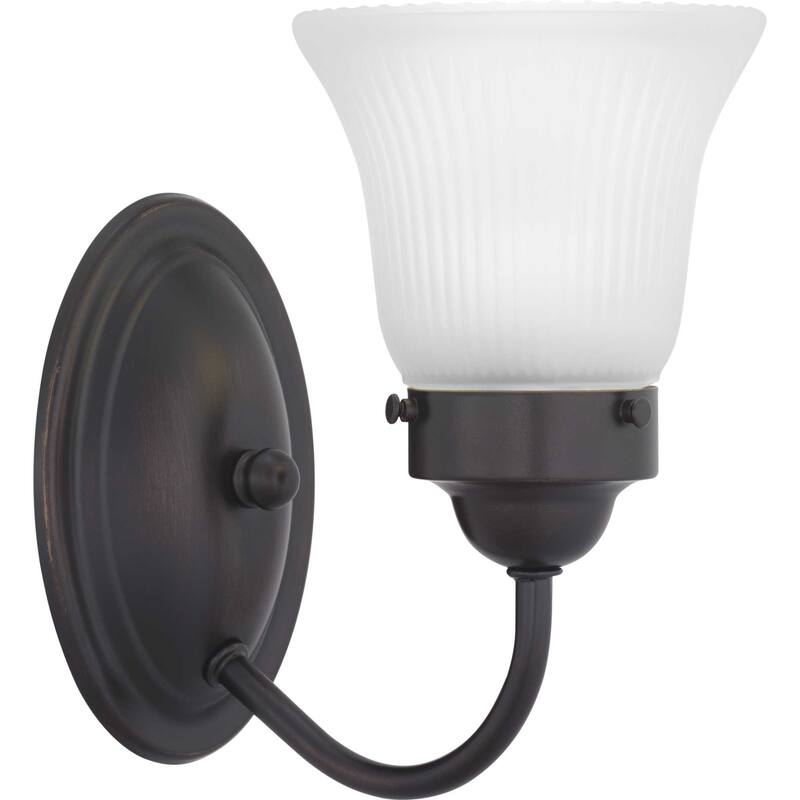 Progress Lighting Single Light 8" Tall Bathroom Sconce