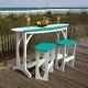 preview thumbnail 1 of 88, Shoreline Surfboard 3-Piece Bar Height Balcony Set