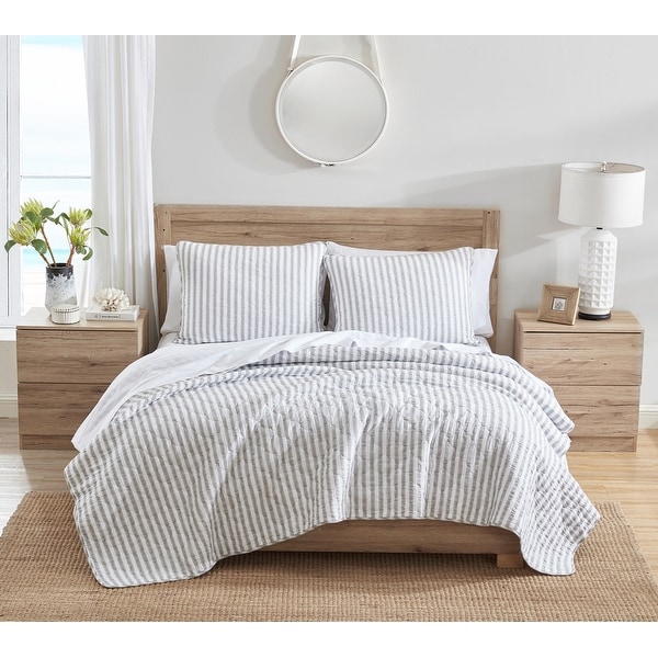 Ticking stripe hotsell blanket