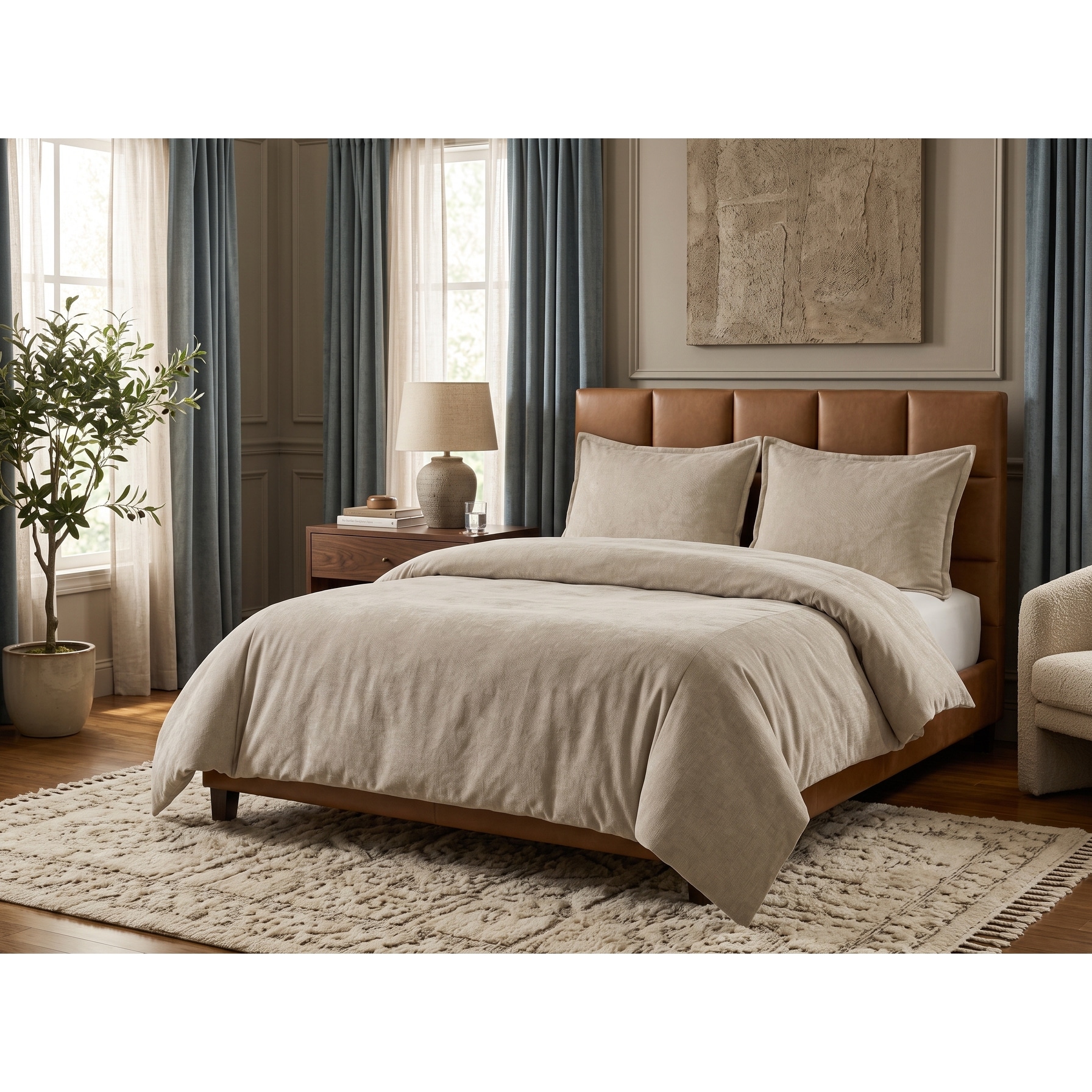 Mixology Padma 4-piece Duvet Cover and Insert Set
