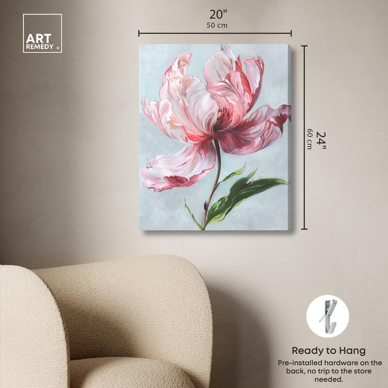Magical Flower II Canvas by Art Remedy, Gallery Wrapped
