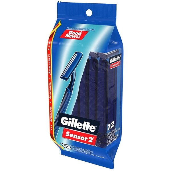 Gillette Good News Sensor2 Disposable Razors 12 ea