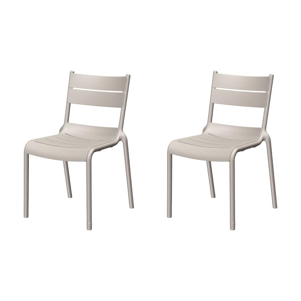 Naples Stackable Side Chair, 2 Pcs