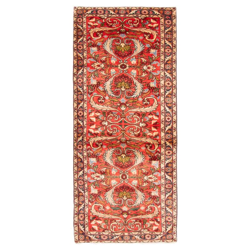 ECARPETGALLERY Hand-knotted Anadol Red Wool Rug - 2'8 x 6'3