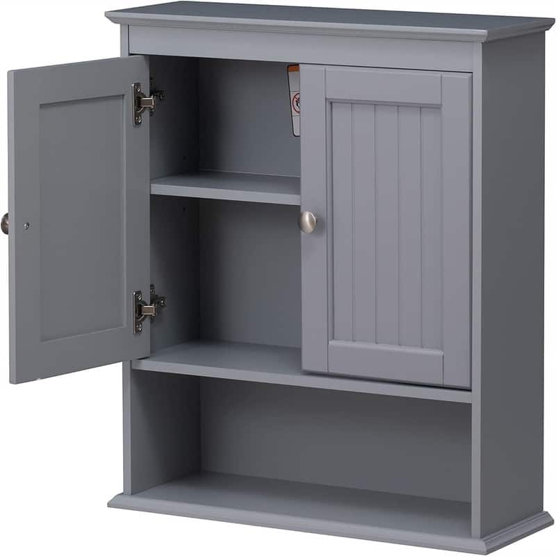 Bathroom Cabinet Wall Mounted - 7.48"D x 21.5"W x 24"H