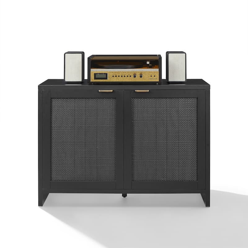 Crosley Kenji Record Storage Media Console