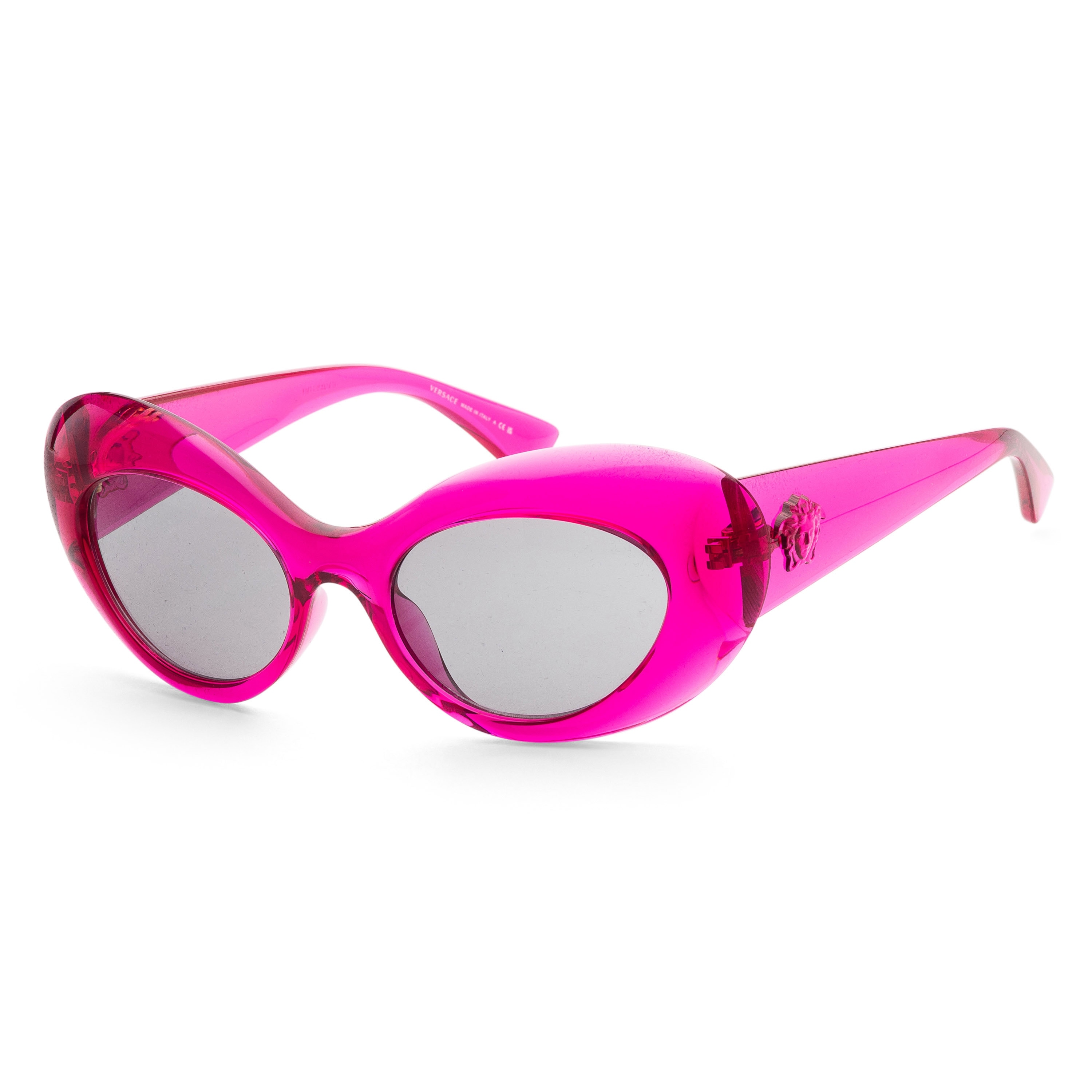 Versace Pink Transparent Women\'s 53mm Sunglasses Versace VE3315 eyeglasses for women in Transparent Pink main image 2