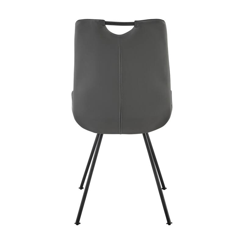Coronado Mid-Century Dining Chair Set, Upholstered Set of 2 Dining Accent Chairs