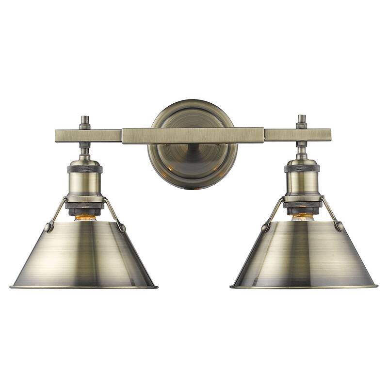 Golden Lighting Orwell 2 Light 18-1/4" Wide Bathroom Vanity Light in