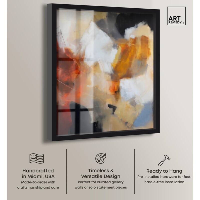 Earth and Fire I Shadowbox by Art Remedy