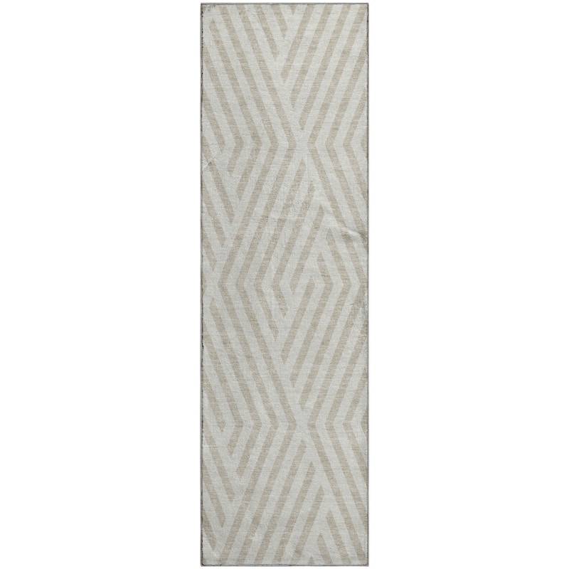 Premium Washable Super Soft Contemporary Geo Mayfield Rug
