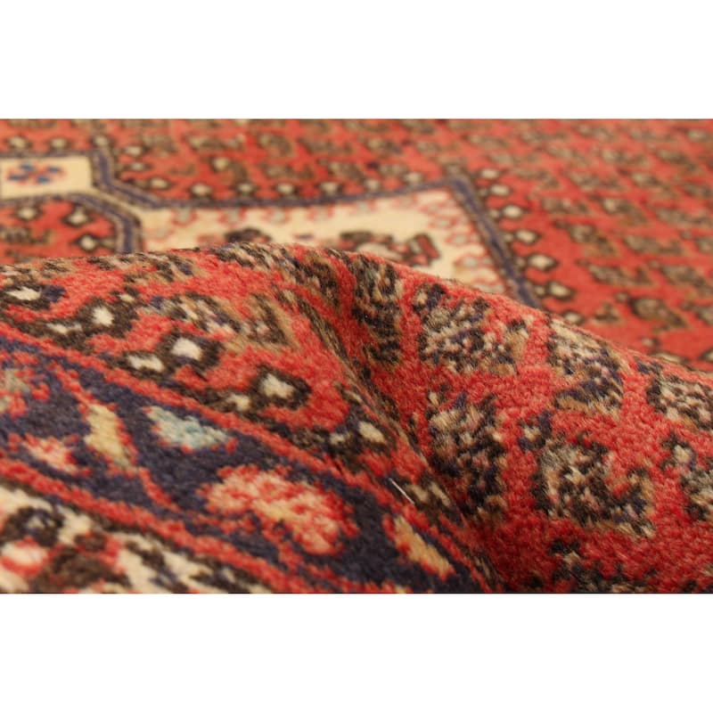 ECARPETGALLERY Hand-knotted Andelz Copper Wool Rug - 4'5 x 6'8