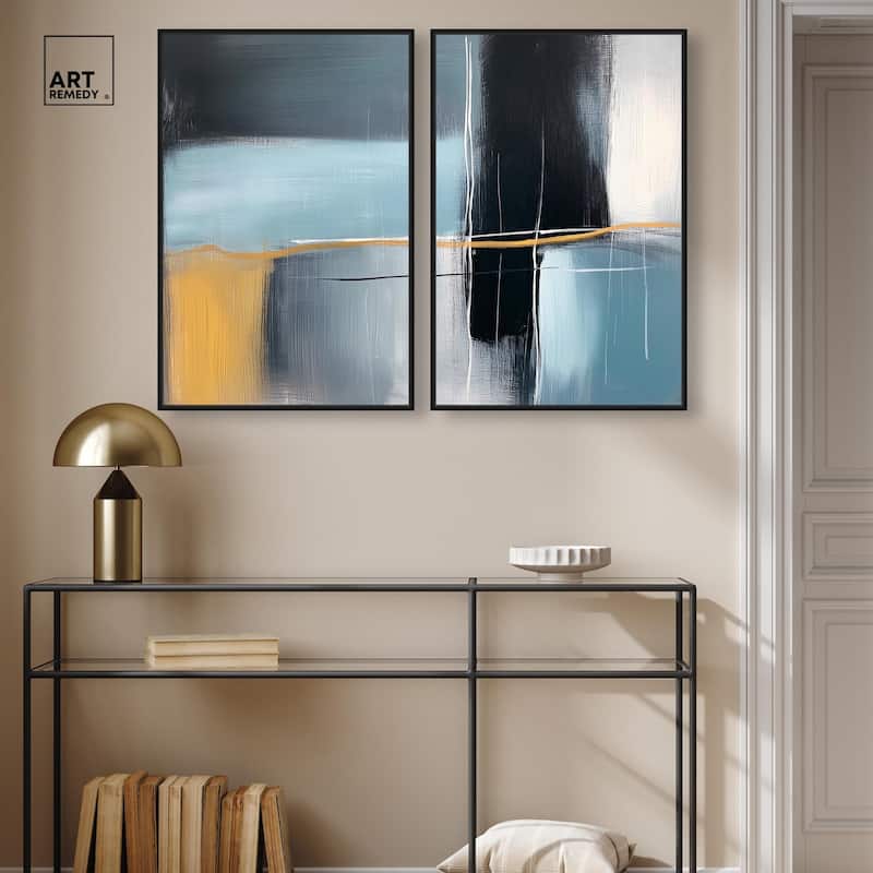 Still Cadence Canvas Set of 2 by Art Remedy