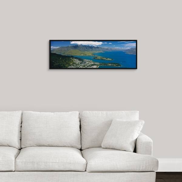 Shop Lake With Mountains In The Background Lake Wakatipu The