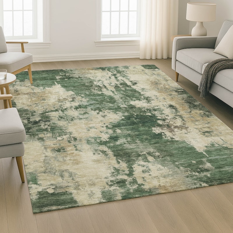 Premium Washable Super Soft Abstract Casual Mayfield Rug