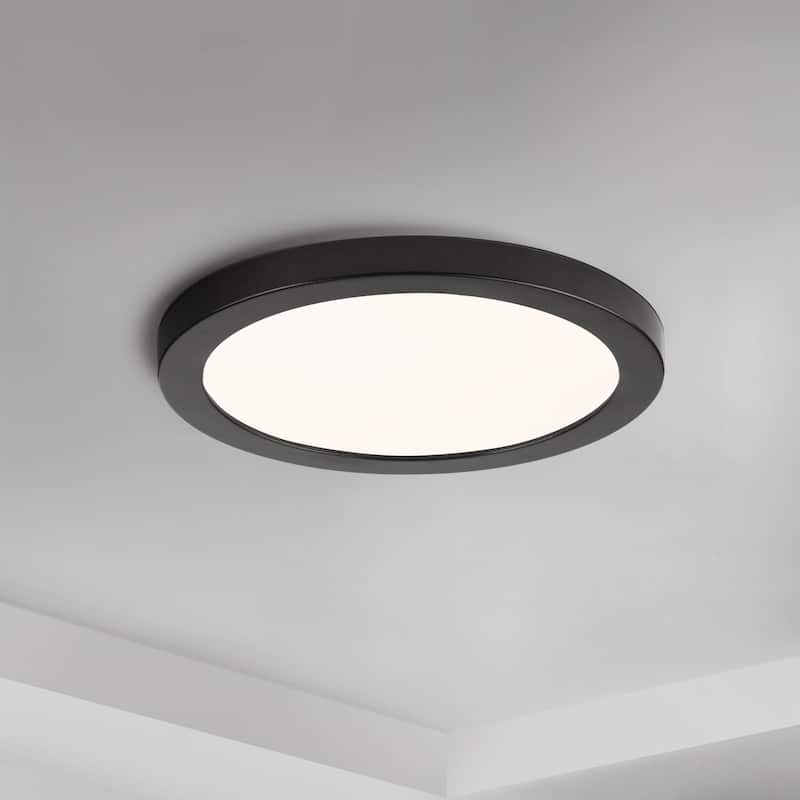 Maxim 57592WT Chip 7" Wide LED Flush Mount Ceiling Fixture