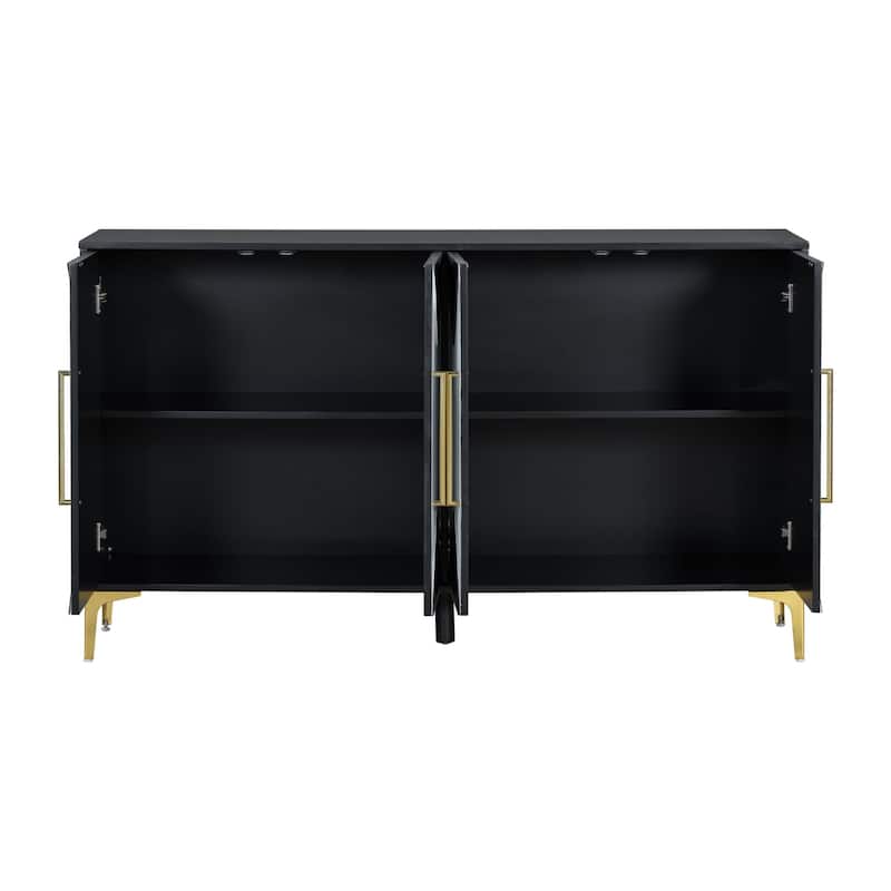 Unique Four Door Cabinet