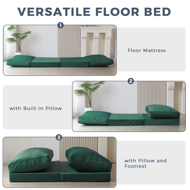 Bean Bag Bed Folding Sofa Bed Floor Mattress