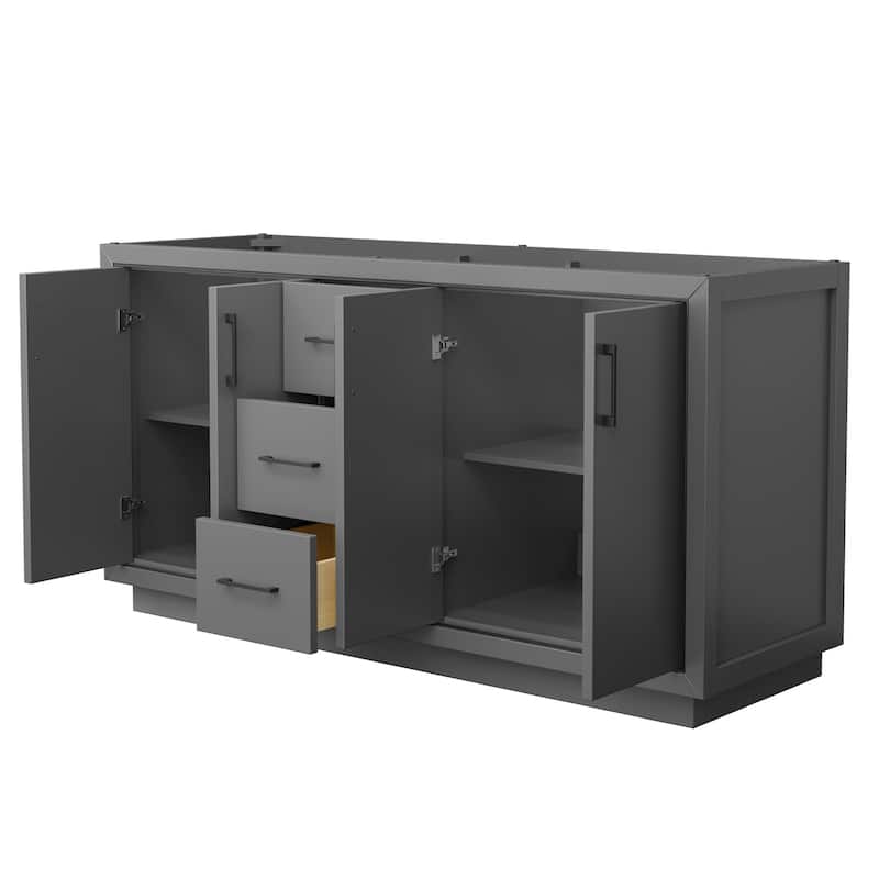 Wyndham Collection WCF1111-66D-CX-MXX Icon 66" Double Free Standing