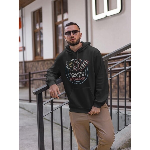 Tasty Breakfast Design Hoodie Men's -Image by Shutterstock - Overstock ...