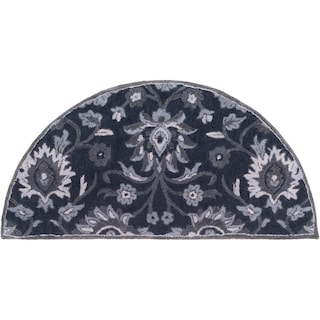 Patchway Handmade Classic Floral Wool Area Rug