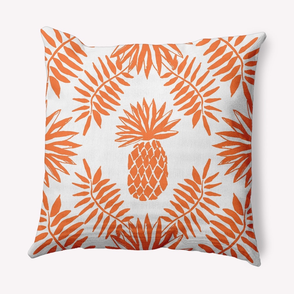Pineapple Leaves Decorative Throw Pillow