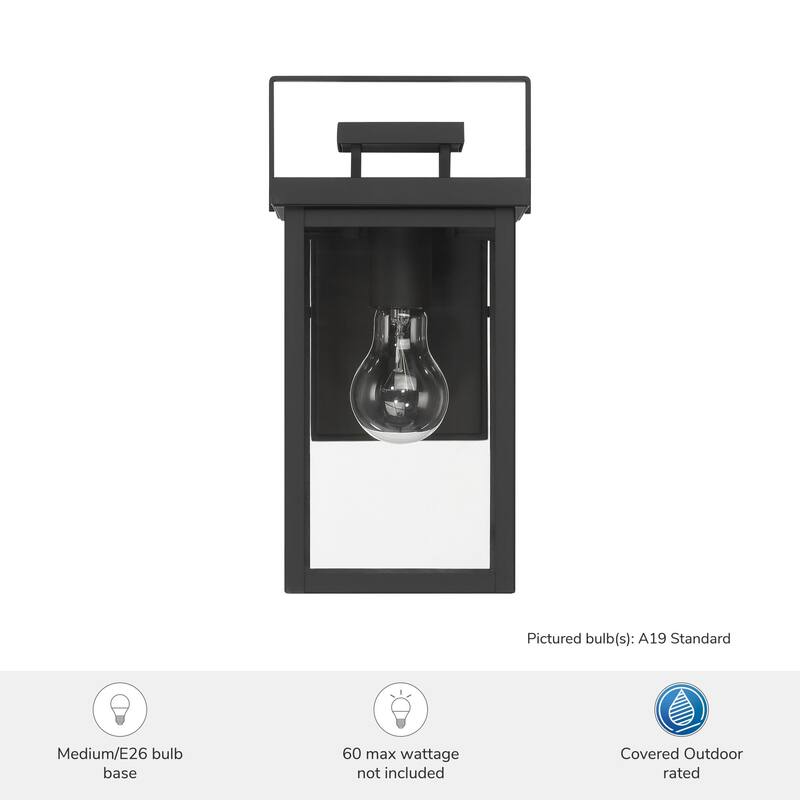 Hunter Timbergrove Outdoor Wall Light - Porch, Patio, Garage - Contemporary, Transitional, Mission - Corrosion Resistant!