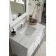 preview thumbnail 18 of 32, James Martin Vanities Palisades 36" Single Vanity, Bright White