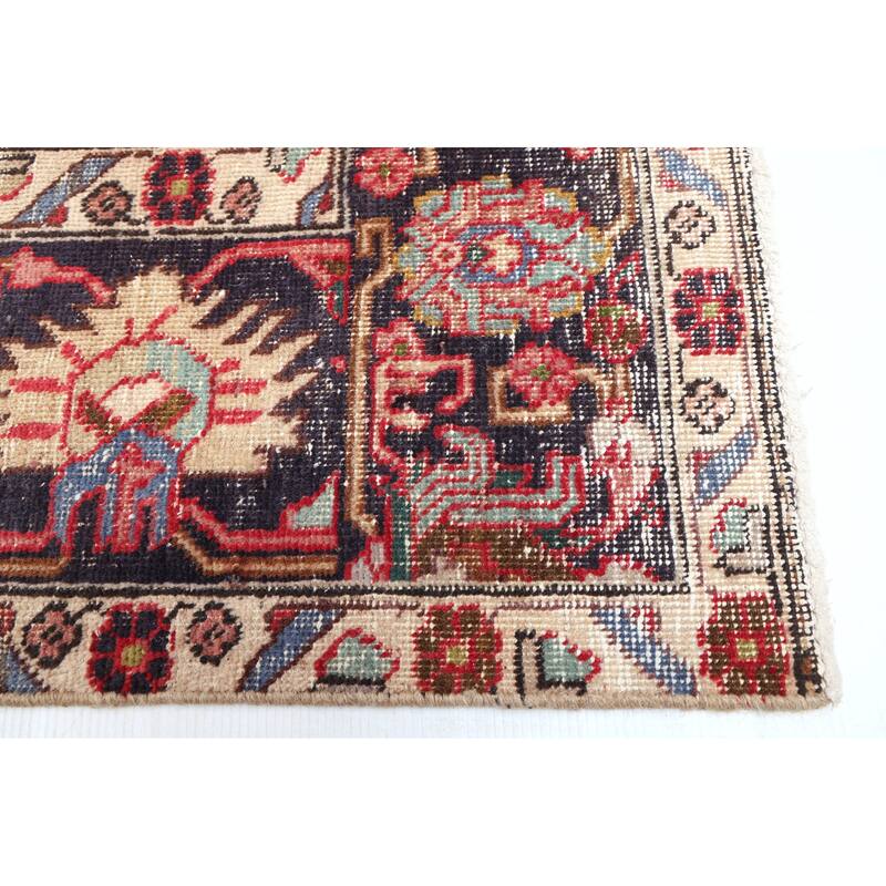 ECARPETGALLERY Hand-knotted Antalya Vintage Red Wool Rug - 9'7 x 12'8