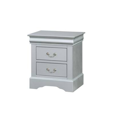 Nightstand Table Modern Bedroom Side Table 21"L x 15"W x 24"H