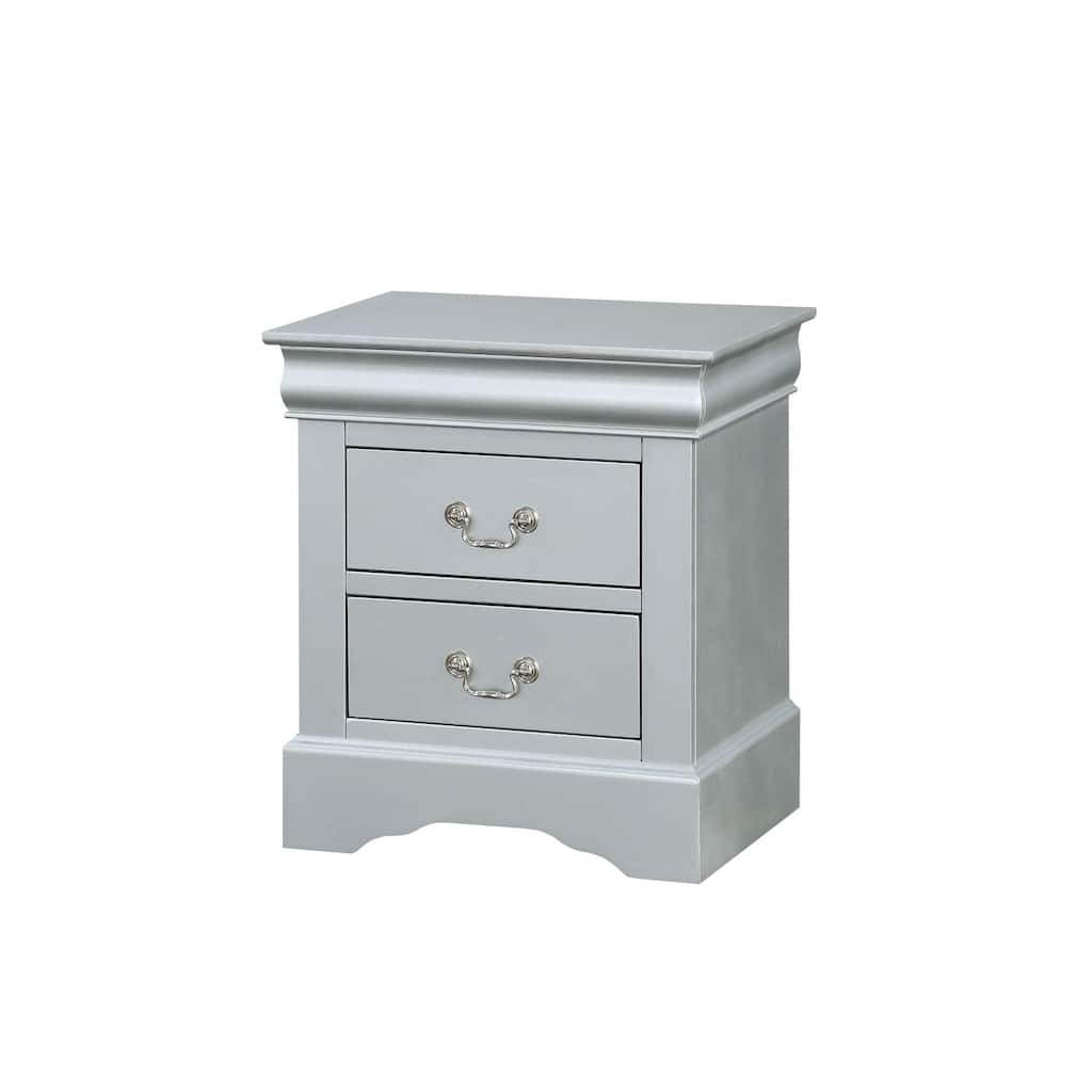 Nightstand Table Modern Bedroom Side Table 21"L x 15"W x 24"H