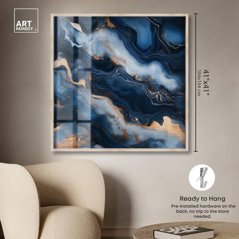 Deep Sea Geode IV Shadowbox by Art Remedy