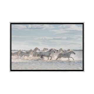 iCanvas "White Angels Of Camargue XXVI" by Daniel Kordan Framed - Bed ...