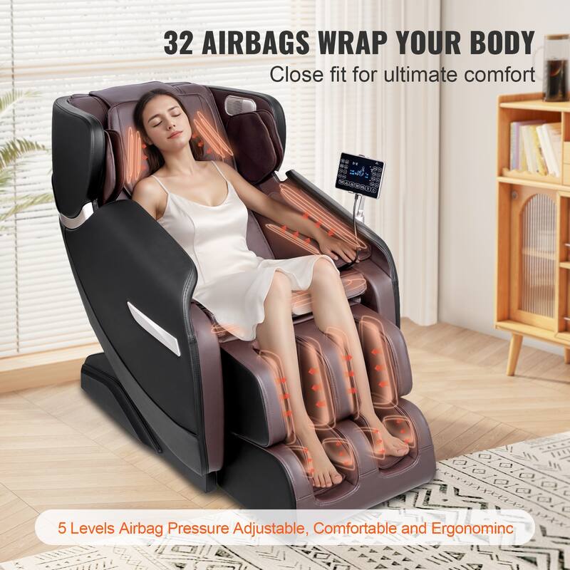 Massage Chair - Full Body Zero Gravity Recliner with Multi Auto Modes