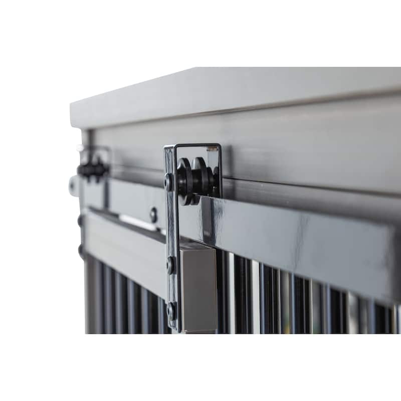 New Age Pet™ ECOFLEX® Homestead Sliding Barn Door Dog Crate