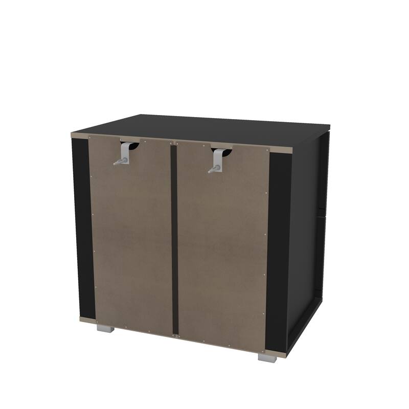Polifurniture Madison Modern 2 Drawer Nightstand