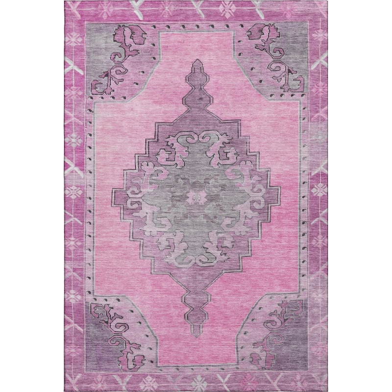 Premium Washable Super Soft Vintage Traditional Mayfield Rug
