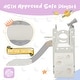 preview thumbnail 13 of 25, Kids Slide Playset Structure 9 in 1,Spaceship Set with Slide,Arch Tunnel,Ring Toss,Drawing Whiteboard,Basketball Hoop