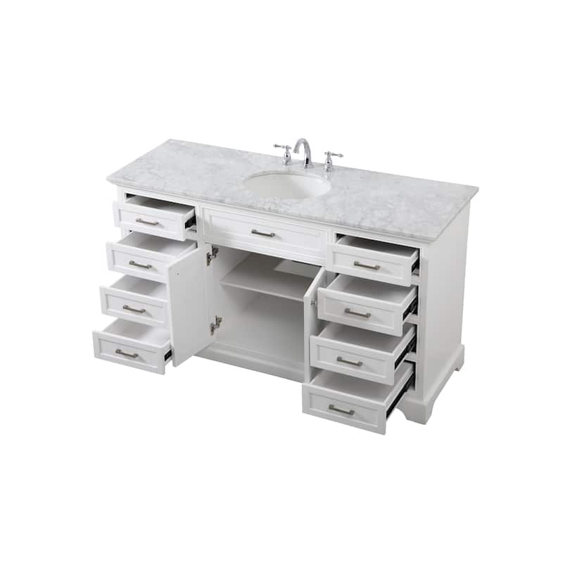 Vega 48 - 60 Inch Single Bathroom Vanity